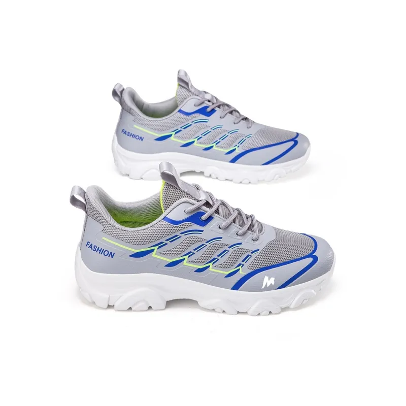 Scout Wolf Low Top Outdoor Casual Shoes Men's Gray Blue-2