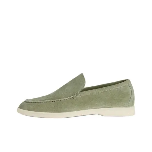 Loro Piana Summer Walk Loafers Men's Green