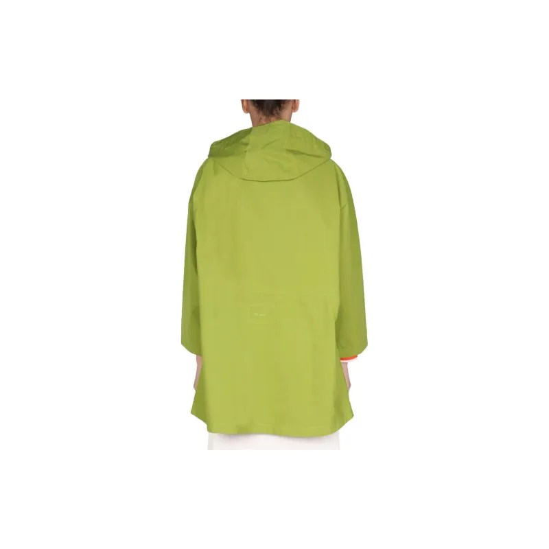 BARBOUR X Alexa Chung Drawstring Parka-1