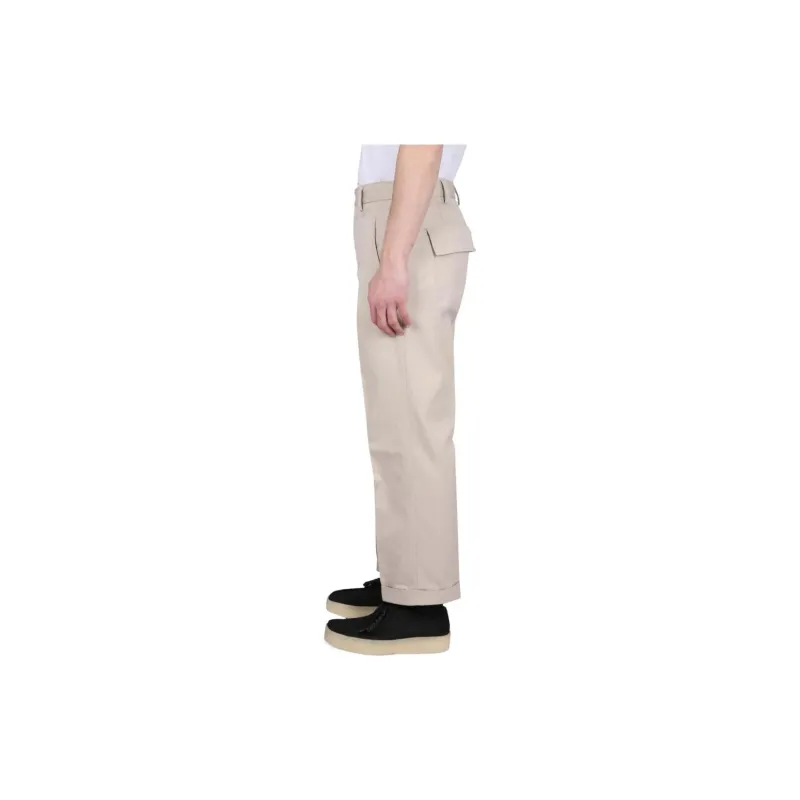 PT Pantaloni Torino Casual Pants Men's Ecru-2