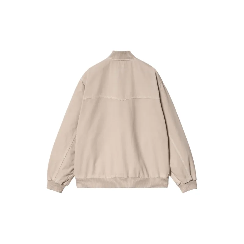 Carhartt WIP SS24 OG Santa Fe Bomber Jackets Coats Men's Ecru-1