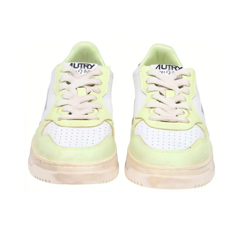 AUTRY Medalist Super Vintage Leather Sneakers-2