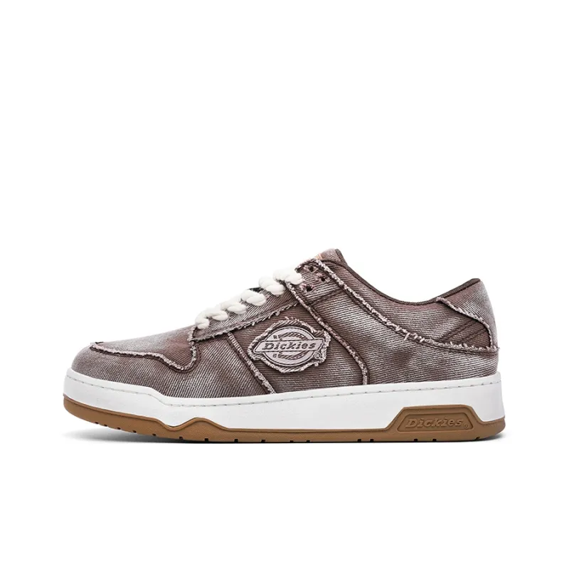 Dickies Low-Top Skateboard Shoes Men's Brown-0