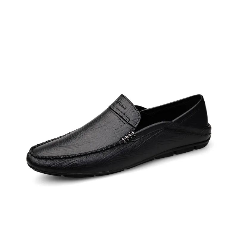 Wen Nai Beanie Shoes Men's Black-1