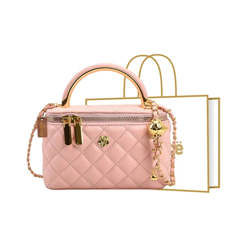SUPERCUTE PU Handbag, Shoulder Bag, Crossbody Bag Regular Women's White/Silver/Pink/Black-14