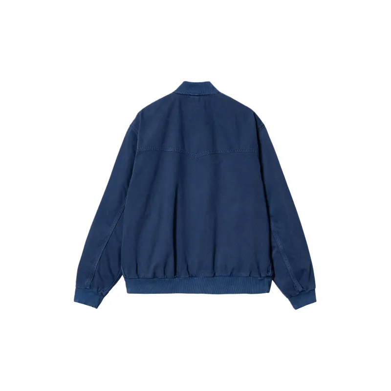 Carhartt WIP SS24 OG Santa Fe Bomber Jackets Coats Men's Marine Blue-1