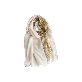 Narandu Shawls Women's Milk White