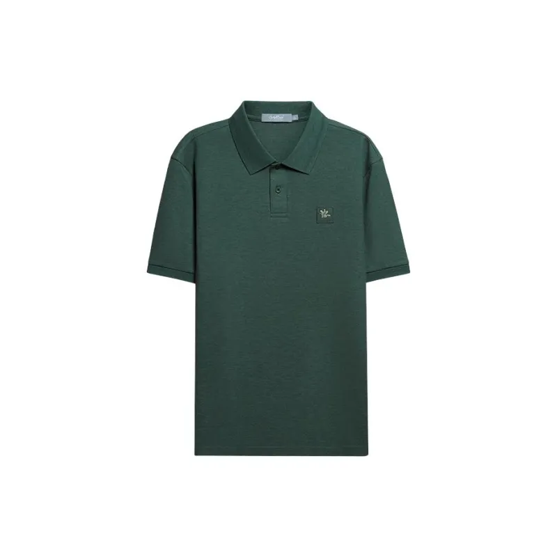 GOLDLION 23 Spring And Summer Polo Shirt Loose Fit With Micro Elasticity Men's Multiple Colors-14