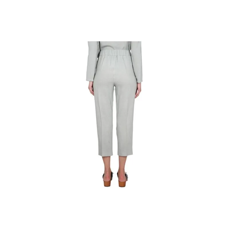 Alysi Cropped Tailored Pants-1