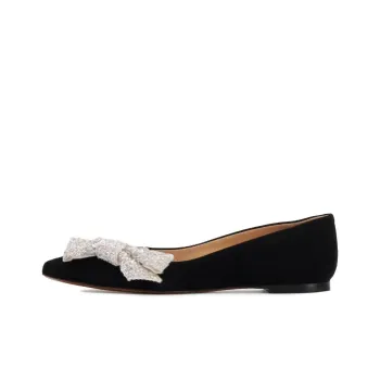 Chloé Thea Suede Ballerina Shoes