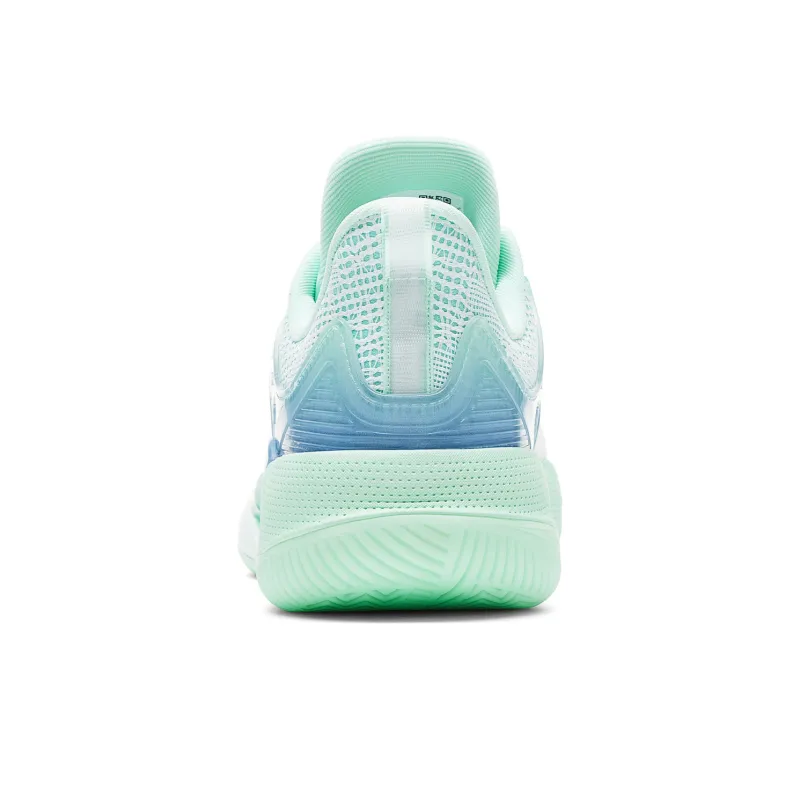 PEAK Basketball Shoes Men Low Top Baymax/Bright Green-4