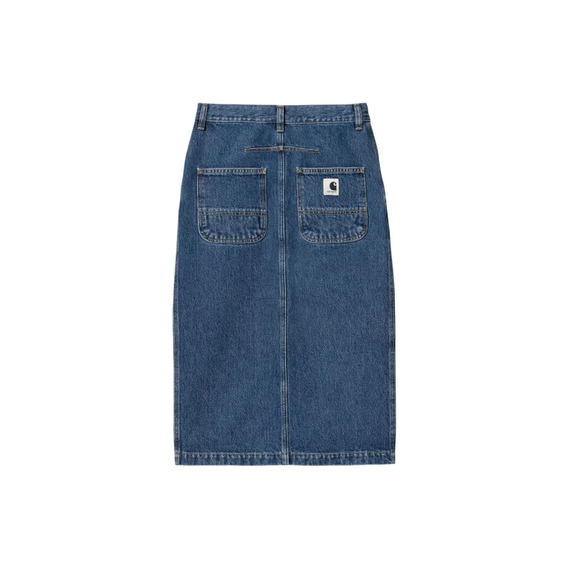 Carhartt WIP Colby Denim Midi Shirt-1