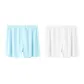 Aqua Blue+White