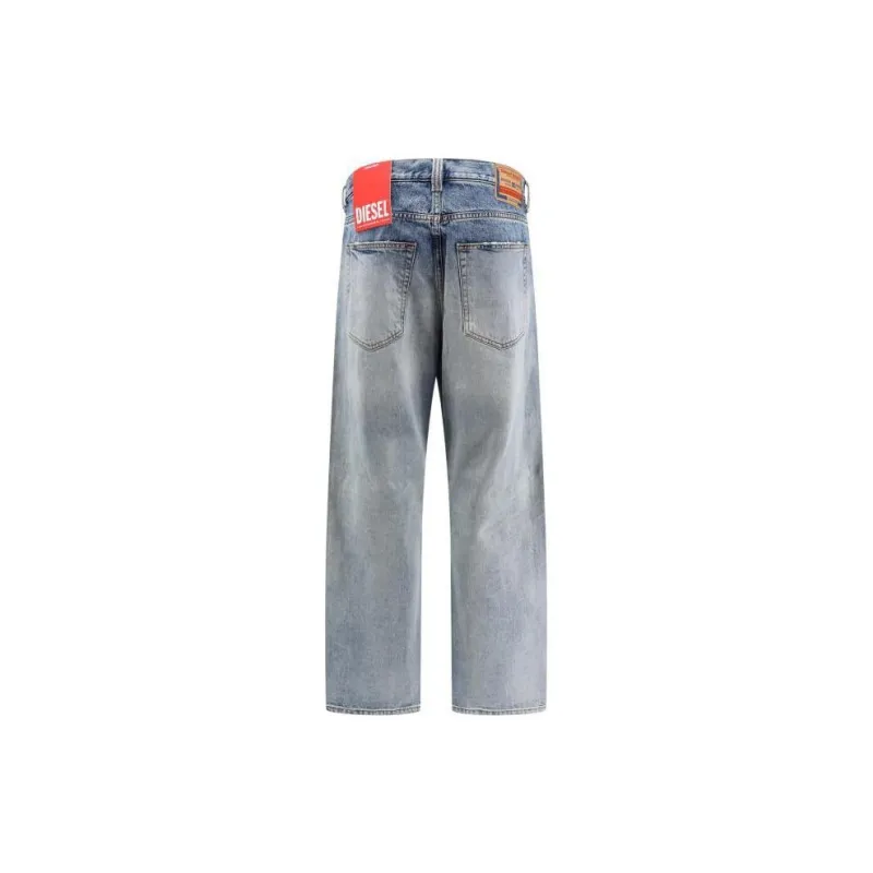 DIESEL 2010 D-Macs Logo Patch Mid-Rise Jeans-1