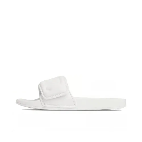 Jimmy Choo Fitz/M Logo-debossed Slides