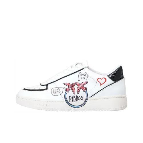 PINKO Skateboard Shoes Women's Low-Top White