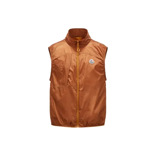 Moncler Vests Men Orange