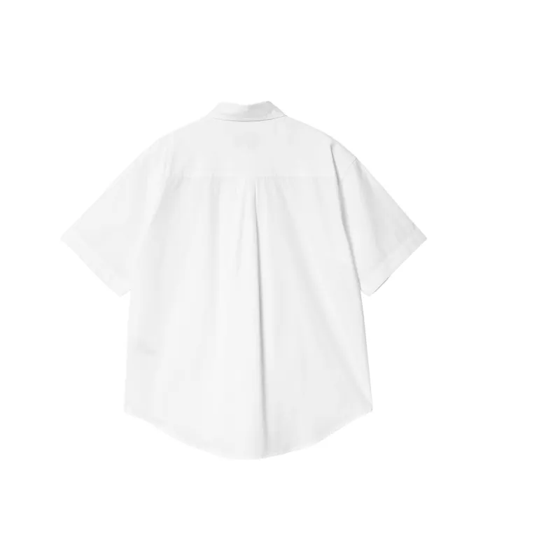 Carhartt WIP SS24 W' S/S Jaxon Shirt Women's White-1
