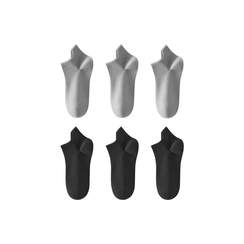H YXIANG Ankle Socks Men's 6 Pack-9