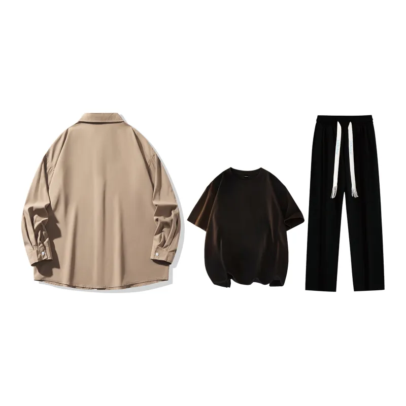 LA'T.WEEKEND Shirt Matching Set Unisex-21