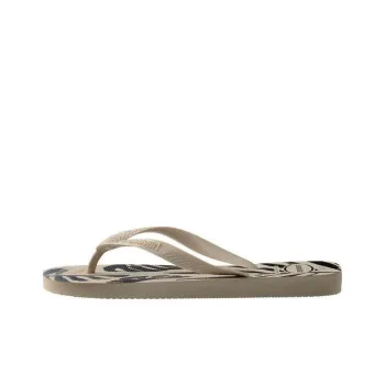 Havaianas Flip Flops Unisex Beige Black