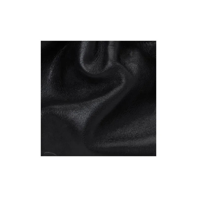 Alexander Wang Crackled Patent Leather One Shoulder Handbags Small Size Women's Black-5
