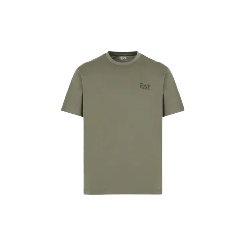 EMPORIO ARMANI T-Shirts Men Green