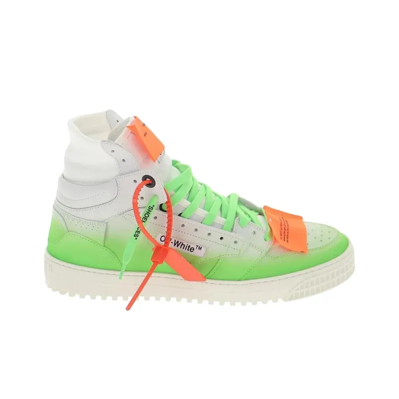 OFF WHITE Court 3.0 High Top Green-1