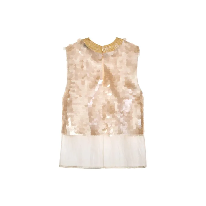 ZARA Tank Tops Women's Skin-1