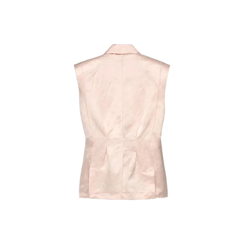 ZARA Tank Tops Women's Earth Gray Pink-1