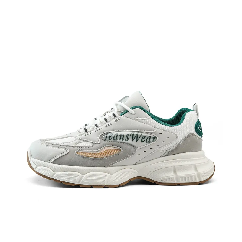 JEANSWEST Height Increasing Wear-Resistant Slip-Resistant Chunky Sneakers Unisex-5
