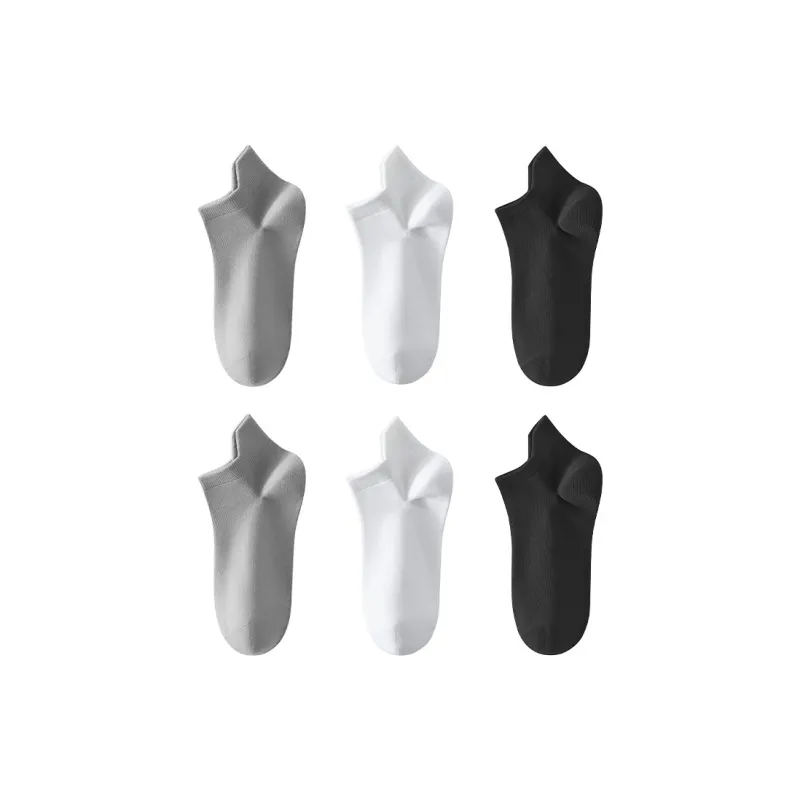 H YXIANG Ankle Socks Men's 6 Pack-8