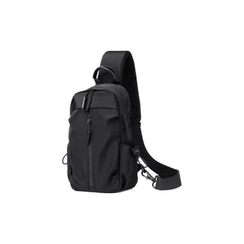 TINYAT Fabric Sling Bag Regular Unisex Black/Gray/Blue