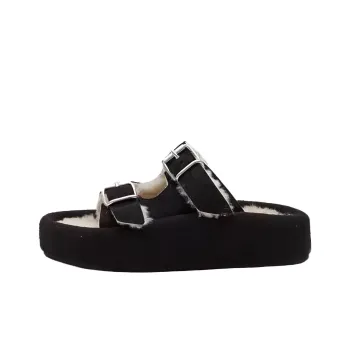 MM6 Maison Margiela Slide Slippers Women's Black