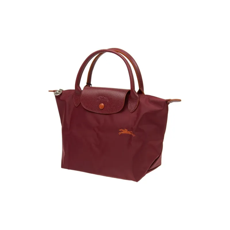 LONGCHAMP Le Pliage Textile Nylon Fabric Handbag Dumpling Bag Shoulder Bag Small Size Women's Fuchsia-4