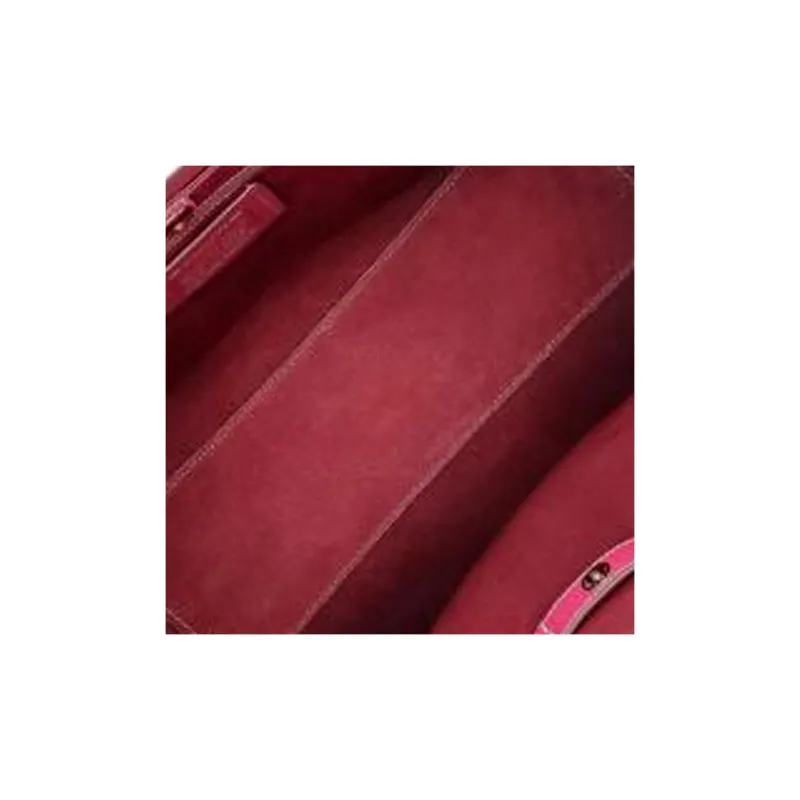 COACH Derby Leather Tote Bag, Shopping Bag, Handbag Tubas Women's Rouge Red-4