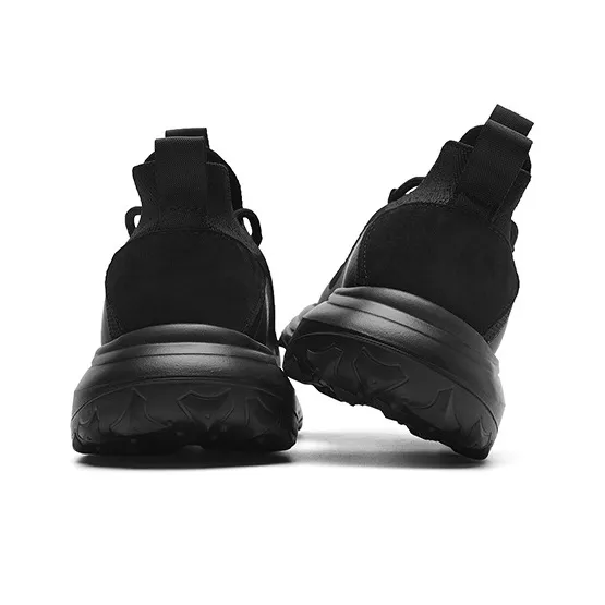 JEEP SPIRIT Cushioning, Slip Resistant, Breathable, Lightweight Low Top Running Shoes Men's Black-4