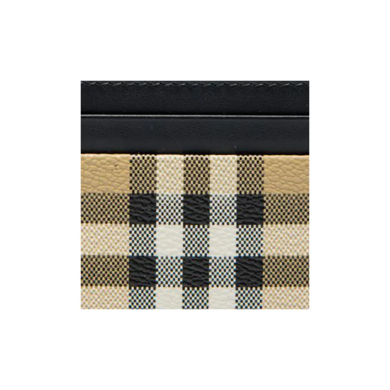 Burberry Vintage Check Card Holder 'Archive Beige'-4