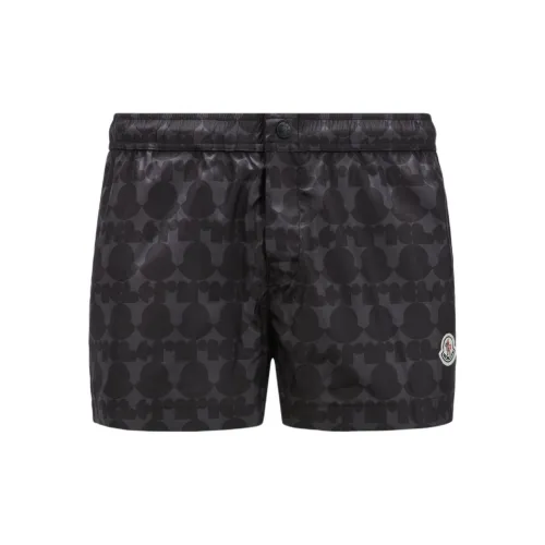 Moncler Swimming Shorts Men Black/Gray