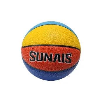 SUNAIS Rubber Basketball Multicolor Size 5 7 Size Training Unisex