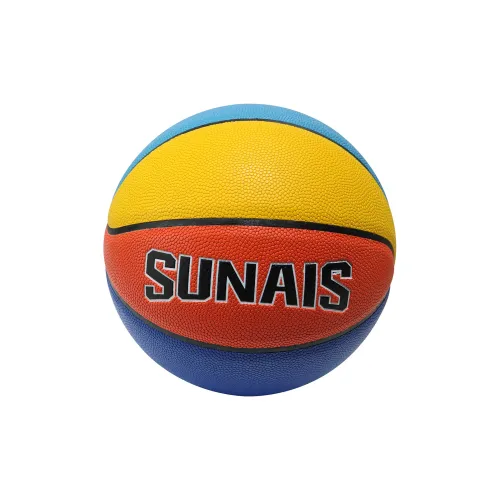 SUNAIS Rubber Basketball Multicolor Size 5 7 Size Training Unisex