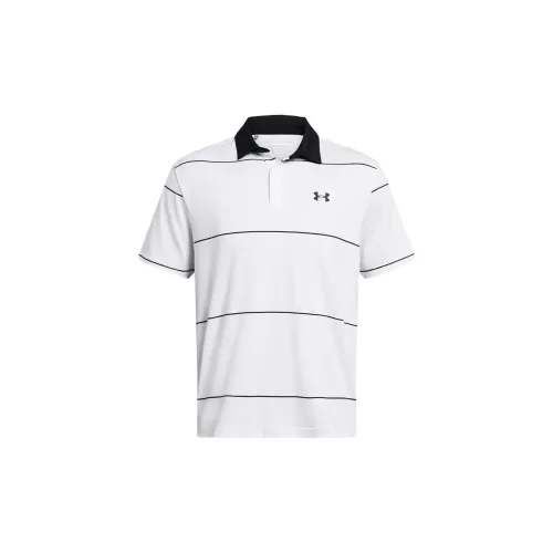 Under Armour Playoff Polo Shirts Men White