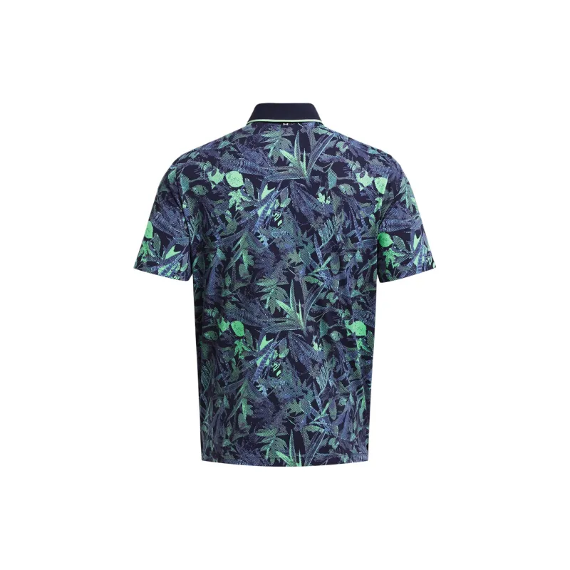 Under Armour UA Iso Chill Edge Polo Shirt Men's Marine Blue-1