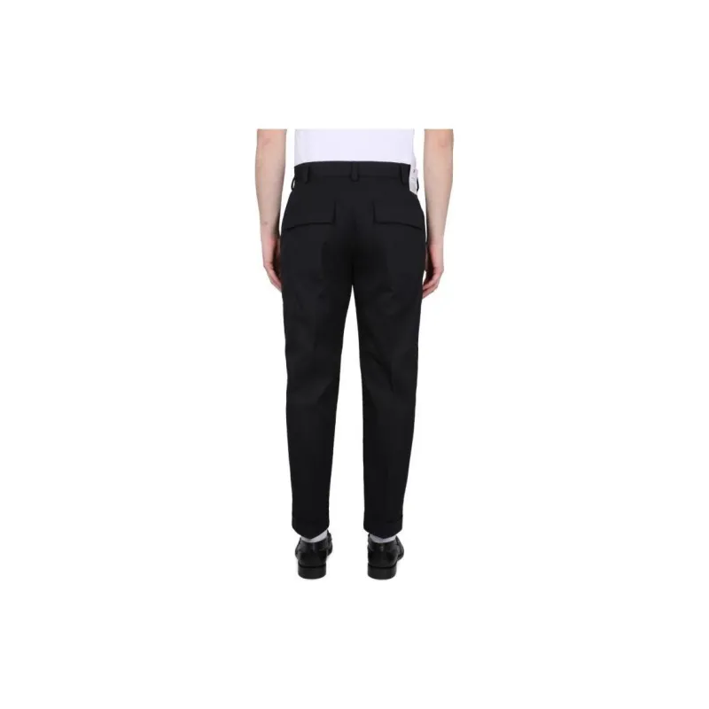 PT Pantaloni Torino Casual Pants Men's Black-2