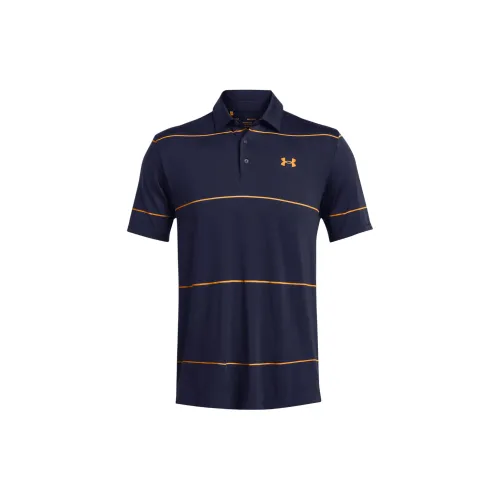 Under Armour Polo Shirts Men Marine Blue