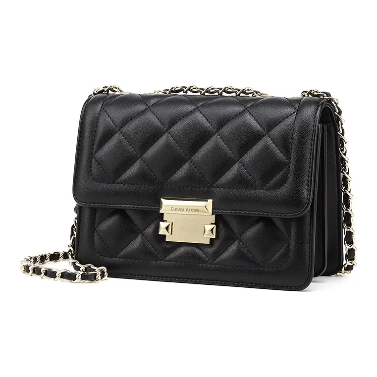 CinvaiKrose Cow Leather With Microfiber Shoulder Bag, Crossbody Bag, Shoulder Bag Small Size Women's-11
