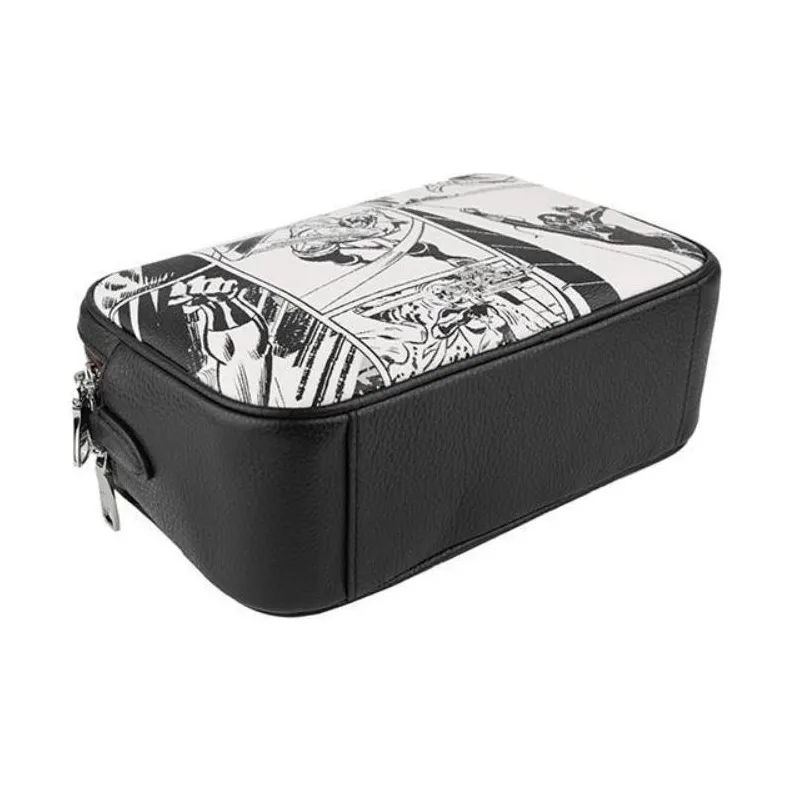 COACH Marvel Collaboration Jes Leather Camera Bags Crossbody Bags Shoulder Bags Women's Black White-5