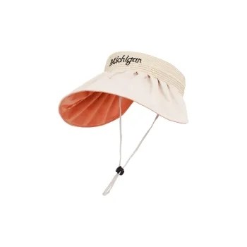 TUCANO Double-Sided Two-Tone Polyester Sun Protection Hats Women's Double-Sided Two-Tone