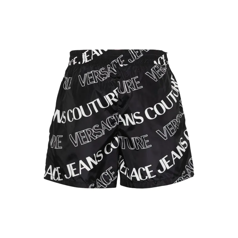VERSACE JEANS COUTURE SS24 Swimming Shorts Men's Black-1