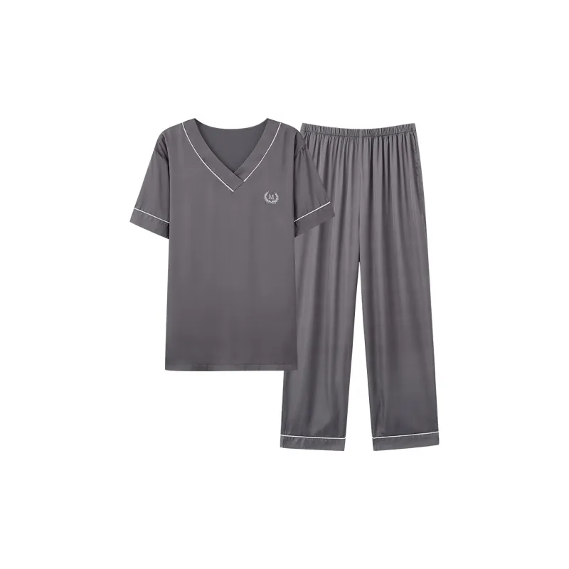 Mulong family Men Pajama Sets-5